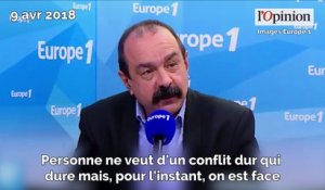 Grève SNCF: pour Philippe Martinez, «personne ne veut d’un conflit dur, mais…»