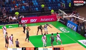 Basket-Ball : L'incroyable feinte d'un joueur brésilien (vidéo)