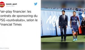 Football. Le PSG sous la menace d’une sanction pour avoir surévalué des contrats de sponsoring.