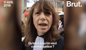 Manifestation contre la réforme de la justice : rencontre avec une avocate