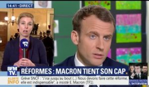"Macron a bien choisi cette salle de classe pour délivrer ses contes pour enfants", déclare Autain