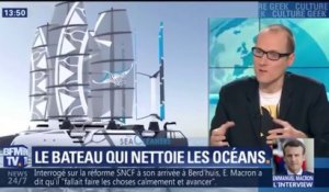 Ce bateau mangeur de plastique pourrait netttoyer l'océan d'ici 2023