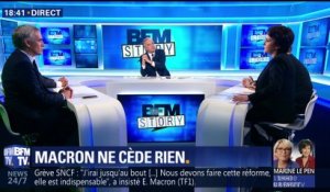 Emmanuel Macron sur TF1: le président de la République ne cède à rien (2/2)