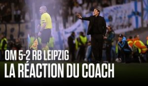 OM - RB Leipzig (5-2) | La réaction de Rudi Garcia