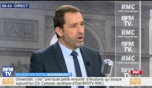 Réforme de la SNCF: "On met fin aux fantasmes, il y aura une société 100% publique", assure Christophe Castaner