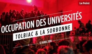 Occupation des universités : Tolbiac et la Sorbonne