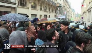 Universités : la Sorbonne évacuée par la force
