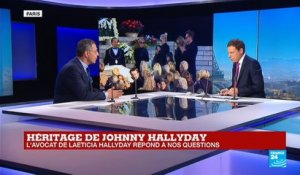 L''avocat de Laeticia Hallyday s''exprime sur France 24