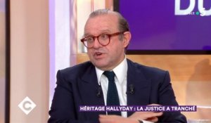 Héritage Hallyday : la justice a tranché - C à Vous - 13/04/2018