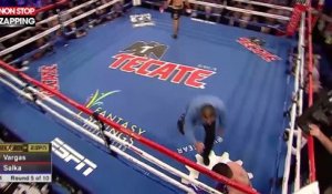 Un boxeur pro-Trump combat avec un short anti-migrants et se fait battre... par un Mexicain (vidéo)
