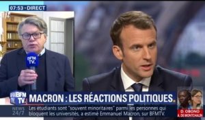 L’interview d’Emmanuel Macron a été "un spectacle, une boxe verbale" selon Gilbert Collard