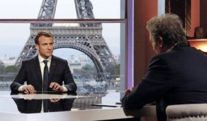 Macron: "La France n'a pas déclaré la guerre à Bachar al-Assad"