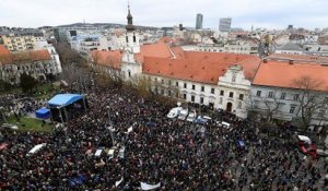 Nouvelle manifestation anti-corruption à Bratislava