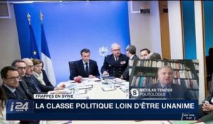 Ces frappes en Syrie font-elles l'unanimité au sein de la classe politique française ?