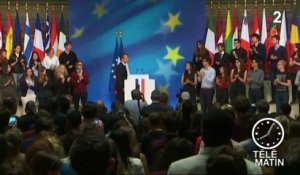 Emmanuel Macron défend sa vision de l'Europe à Strasbourg