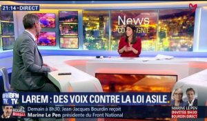 LaREM: des voix contre la loi asile