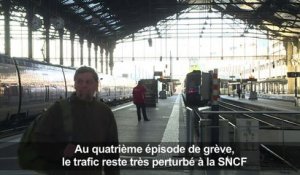 Grève SNCF, quatrième épisode: paroles de voyageurs gare de Lyon
