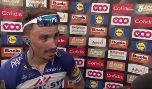 Flèche Wallonne / Julian Alaphilippe :"Je pensais que Nibali était encore devant"