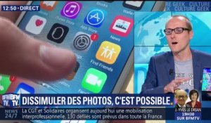 Des "applications fantôme" pour cacher ses photos