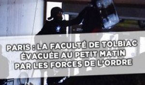 Paris: La faculté de Tolbiac évacuée au petit matin par les forces de l'ordre