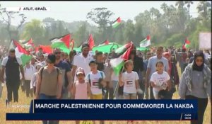 Marche palestinienne pour commémorer la Nakba