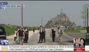 Menaces au Mont-Saint-Michel: un homme de 36 ans interpellé à Caen