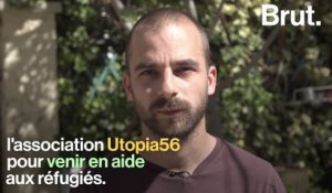 Gaël Manzi a créé l'association Utopia 56 pour venir en aide aux réfugiés