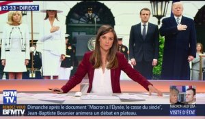 Visite d'État aux États-Unis: Macron décore des vétérans américains