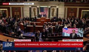 Edition spéciale | Discours d'Emmanuel Macron devant le Congrès américain | 25/04/2018
