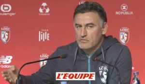 Galtier «Ça sera très compliqué si on ne gagne pas» - Foot - L1 - LOSC