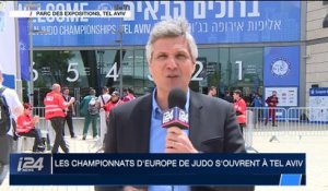 Les Championnats d'Europe de judo s'ouvrent à Tel-Aviv