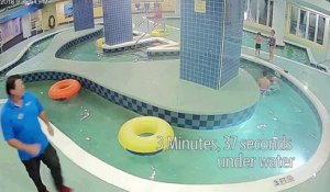 Un enfant reste coincé 9 minutes sous l'eau dans cet aquapark