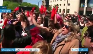 Eurozapping : colère en Espagne après la condamnation de "la Meute" pour abus sexuels