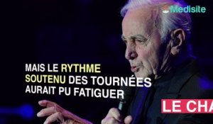Charles Aznavour annule un concert pour raisons de santé