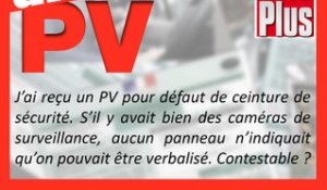 Filmé sans ceinture de sécurité : PV contestable ?