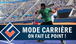 TENNIS WORLD TOUR : Le mode Carrière | GAMEPLAY FR