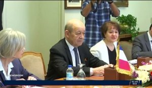 Diplomatie : Jean-Yves le Drian était en visite au Caire