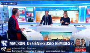 L’édito de Christophe Barbier: Emmanuel Macron a-t-il bénéficié de généreuses remises ?