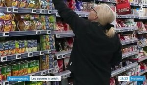 Supermarchés : faire ses courses à crédit