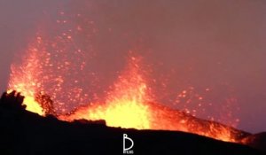 Au coeur du volcan la fournaise de la Réunion