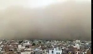La tempête de sable qui a fait  plus de 116 morts en Inde