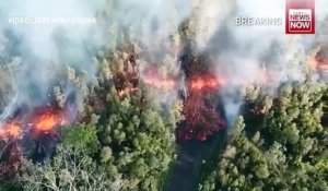 Environ 10.000 habitants de Hawaï ont été invités à se réfugier cette nuit  après l'éruption du volcan Kilauea