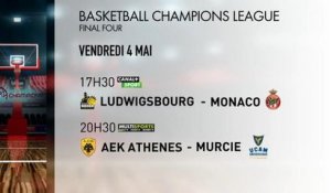 Basket Champions League - Le programme du Final Four