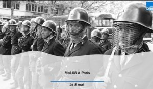 Mai-68 à Paris : le 8 mai