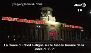 La Corée du Nord rejoint le fuseau horaire de la Corée du Sud