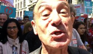 Fête à Macron: Gérard Miller , présent à la manifestation, s'exprime