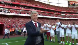Angleterre - Joueurs et fans d'Arsenal disent "Merci Arsène" à Wenger
