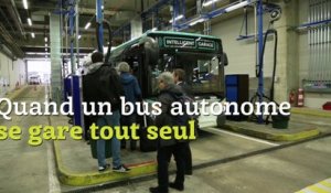 Quand un bus autonome se gare tout seul - Contenu vidéo proposé par Macif