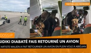 Sidiki Diabaté fais retourné un avion en plein vole à Abidjan