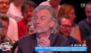Gilles Verdez dézingue Michel Cymes : "Je ne vous aime pas"